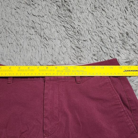 Bonobos Shorts Mens 30 Athletic Fit Purple Stretch Chino Casual Cotton Spandex - Picture 6 of 12